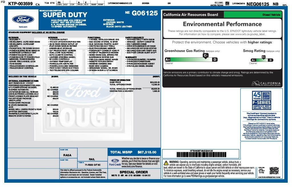2022 Ford F-250 Super Duty Lariat - Photo 2