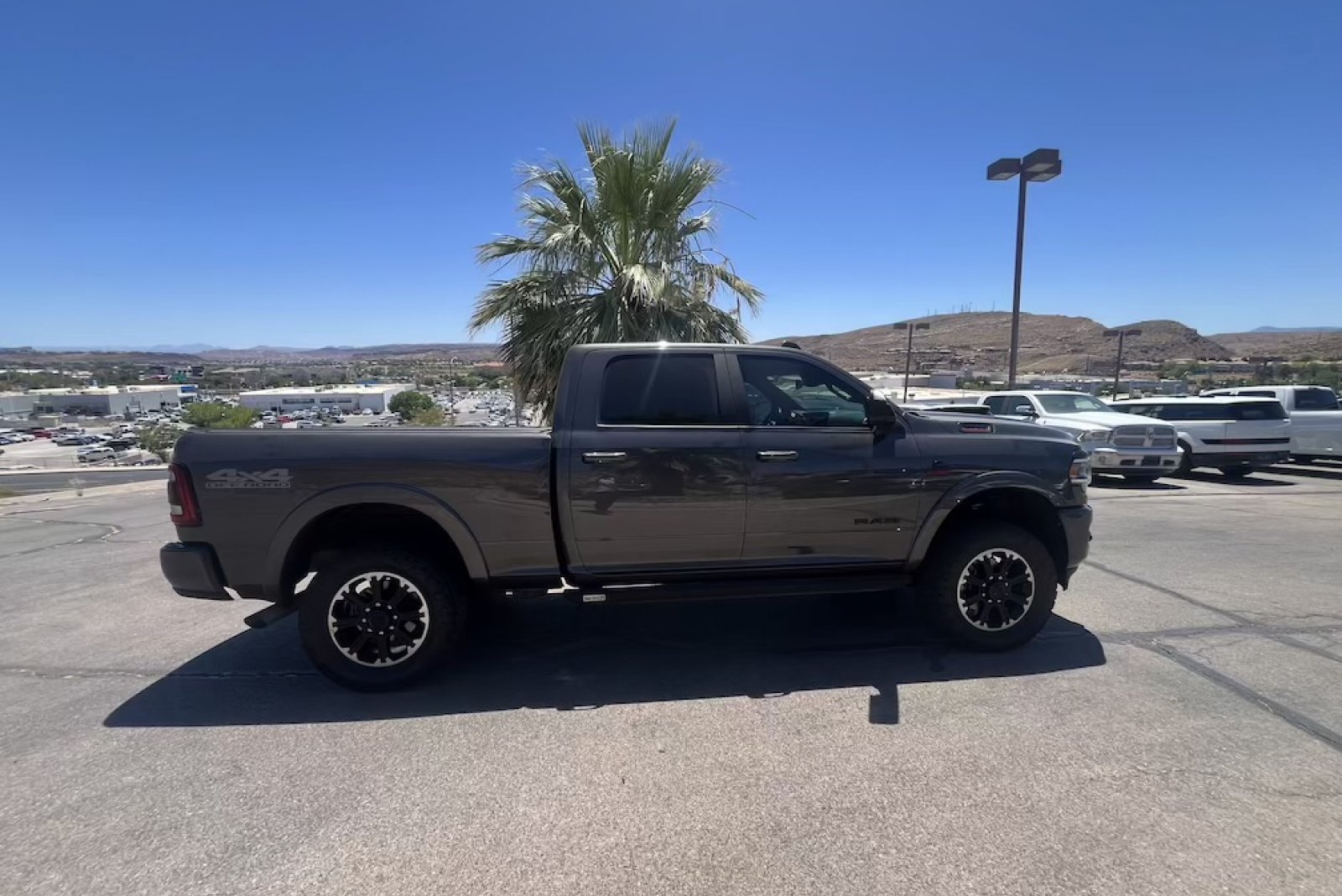 Used 2022 Granite Crystal Metallic Clearcoat Ram TRX image 7