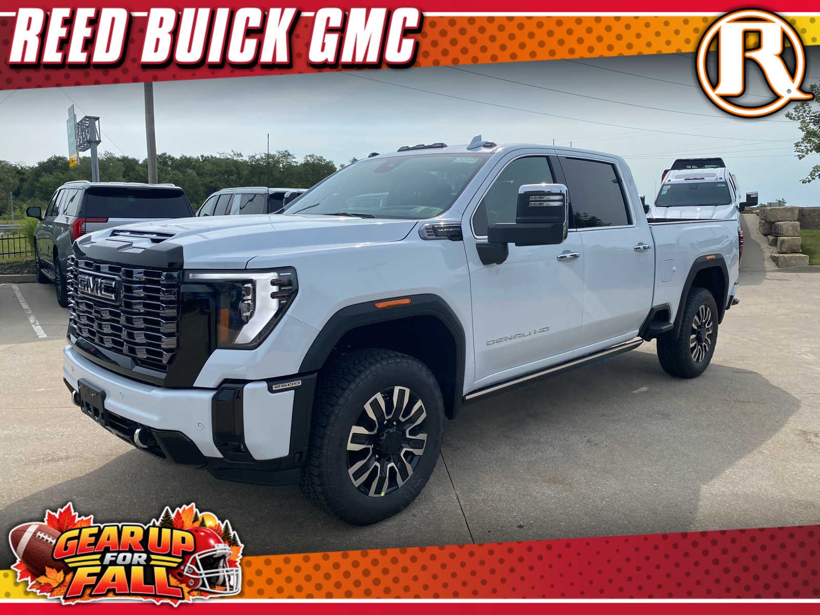 New 2026 Glacier White Tricoat GMC Denali Ultimate image 1