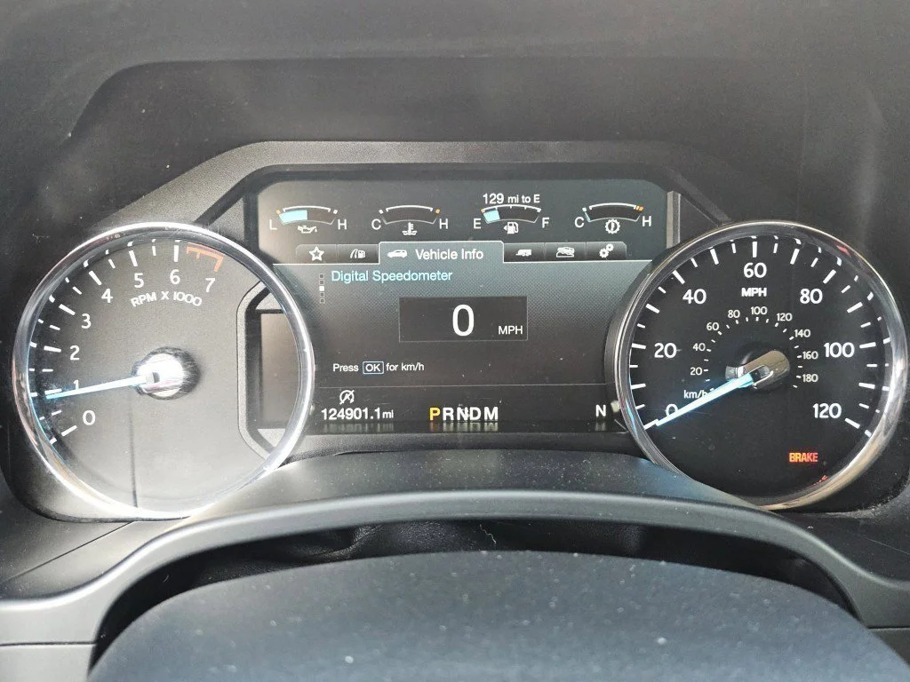 Used 2018 Shadow Black Ford Platinum image 34