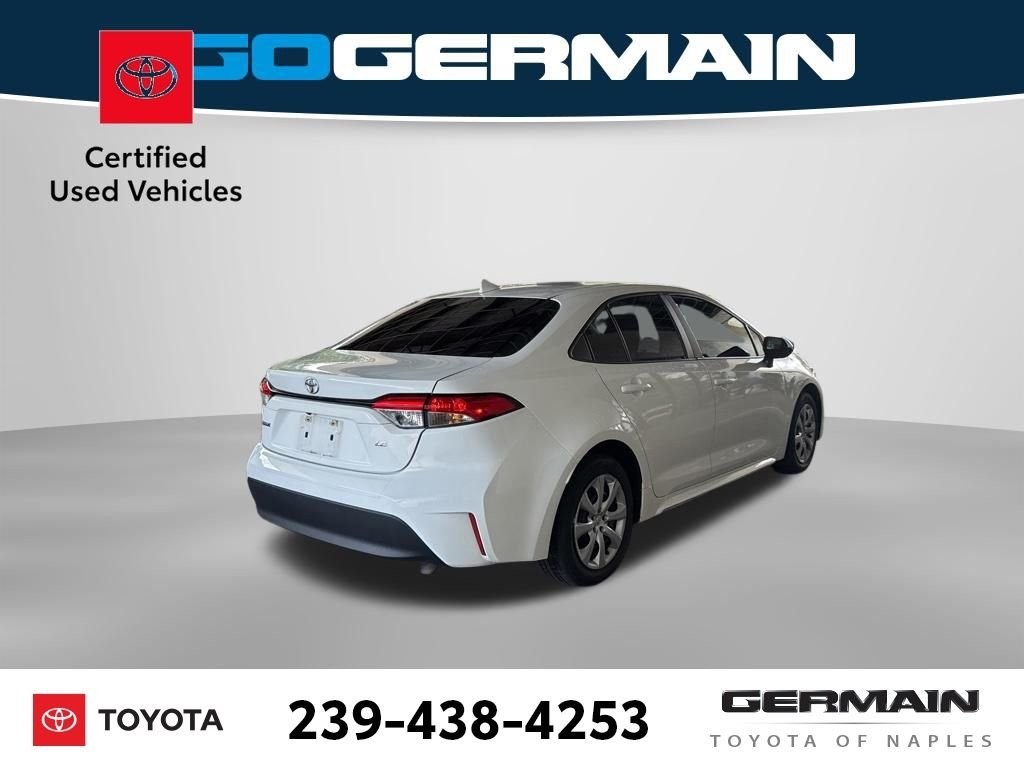 Certified Used 2024 White Toyota LE image 7