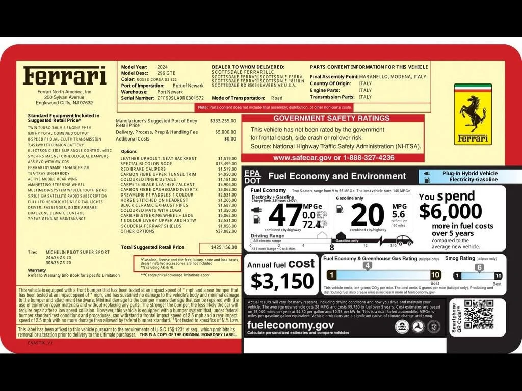 Used 2024 Rosso Corsa Ferrari  image 32