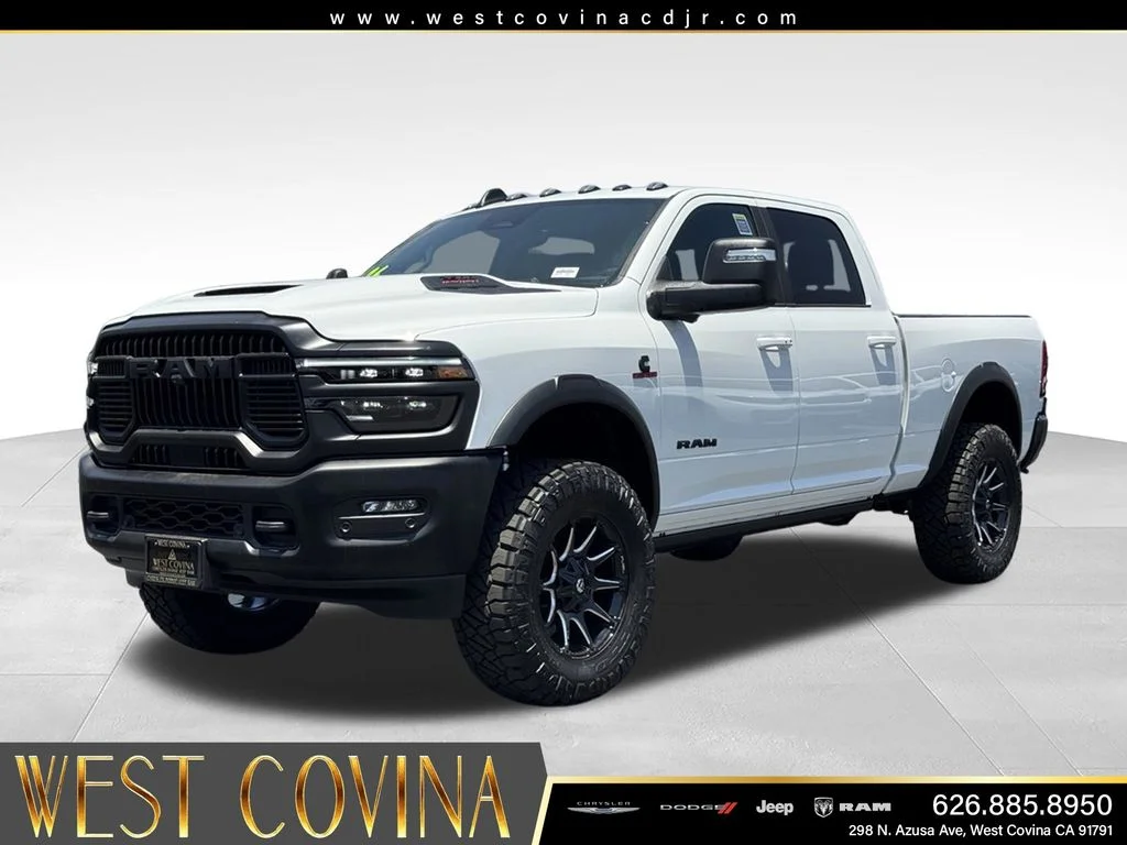 New 2026 Bright White Clearcoat RAM Rebel image 1