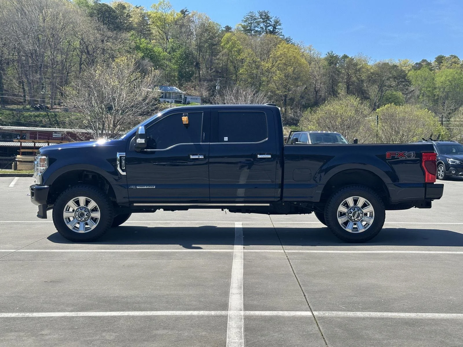 Used 2022 Antimatter Blue Metallic Ford Platinum image 4