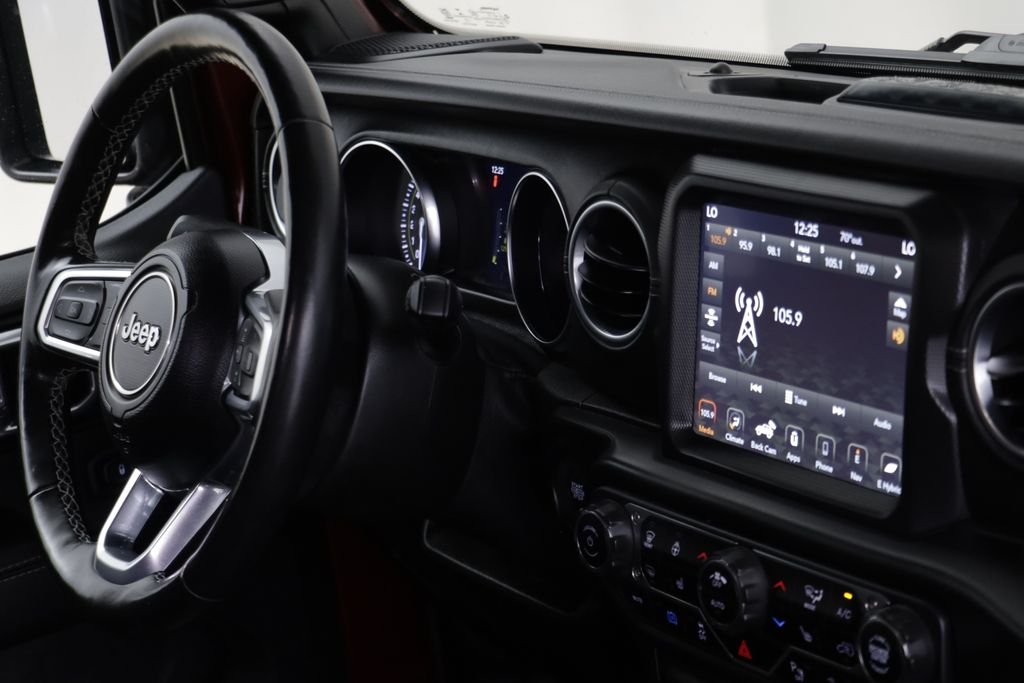 Used 2021 Snazzberry Pearlcoat Jeep Unlimited Sahara 4xe image 23