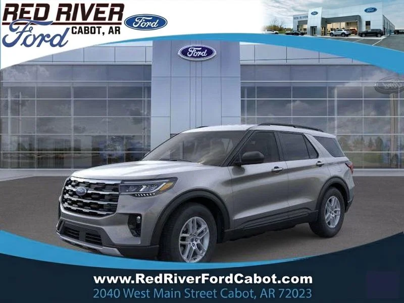 New 2026 Carbonized Gray Metallic Ford Active image 1