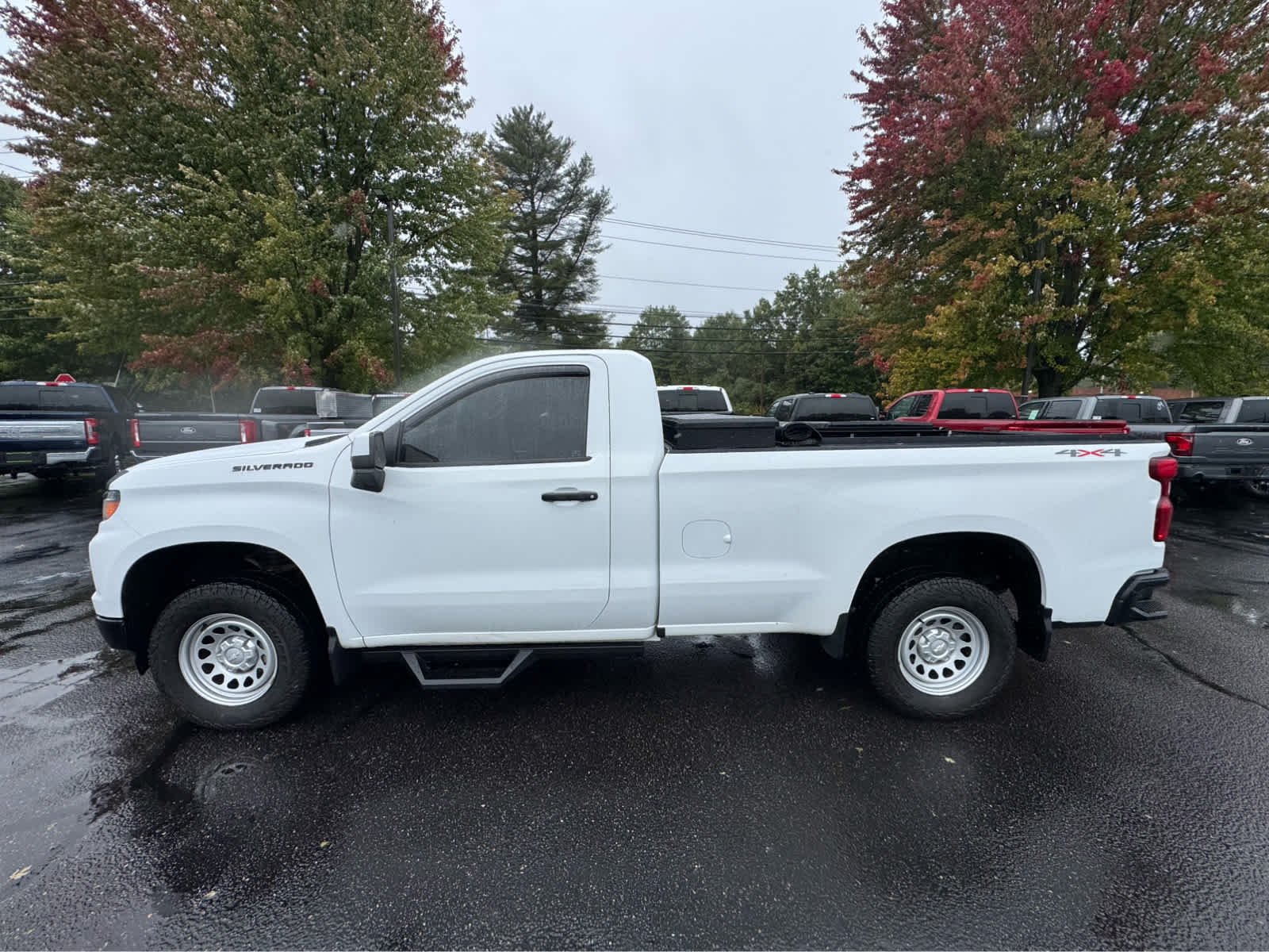 Used 2022 Summit White Chevrolet Work Truck image 2