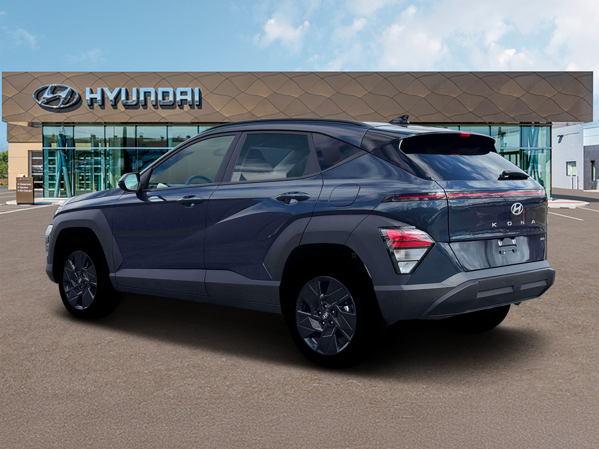 New 2026 Blue Hyundai SEL Sport AWD image 4