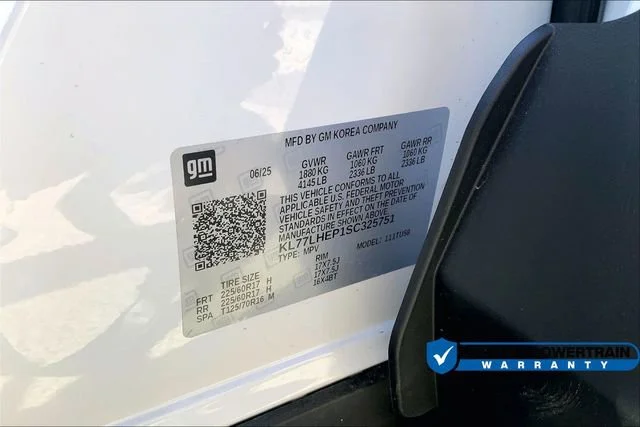 New 2025 Summit White Chevrolet LT image 14