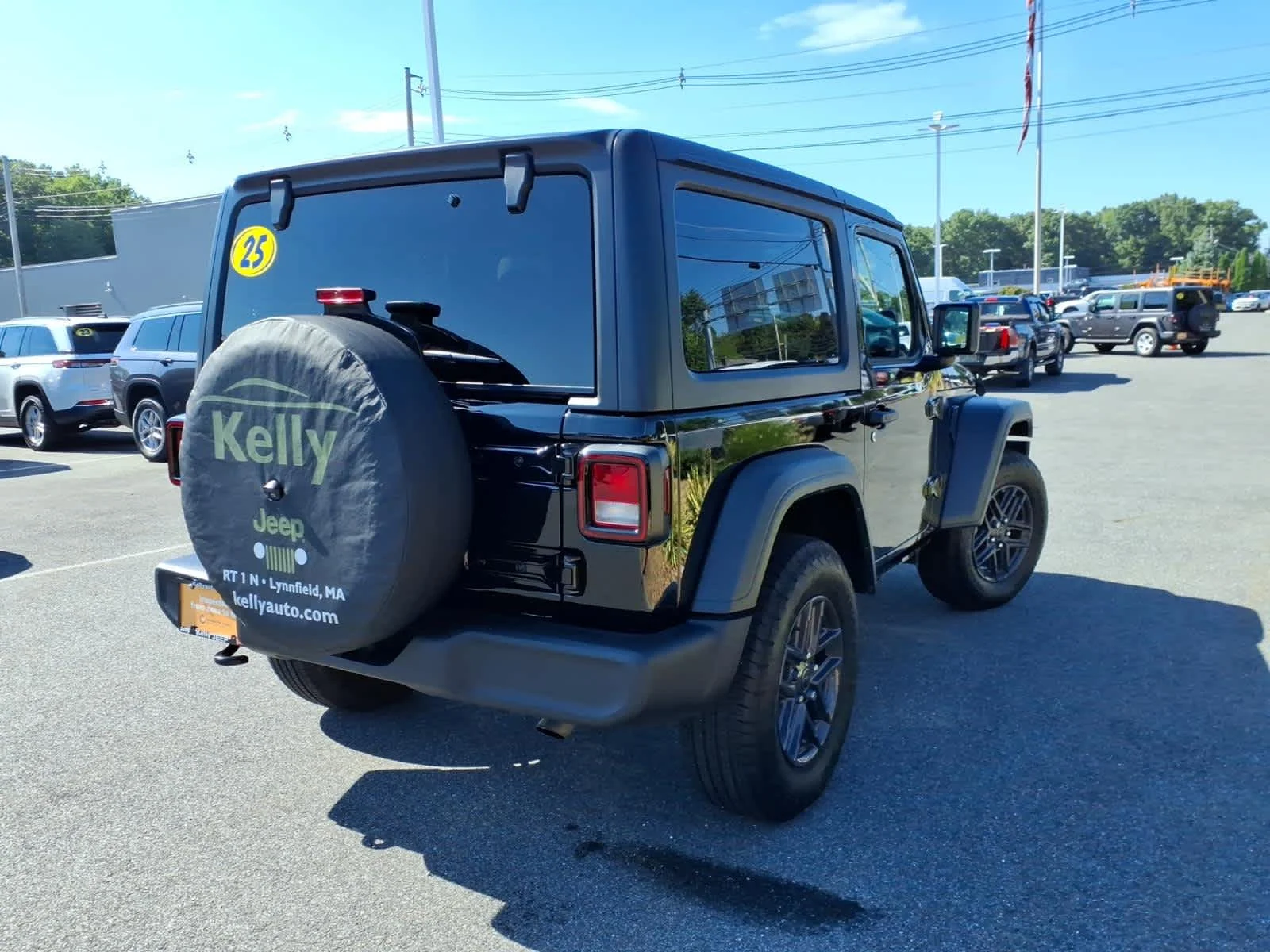 Certified Used 2025 Black Clearcoat Jeep Sport S image 7