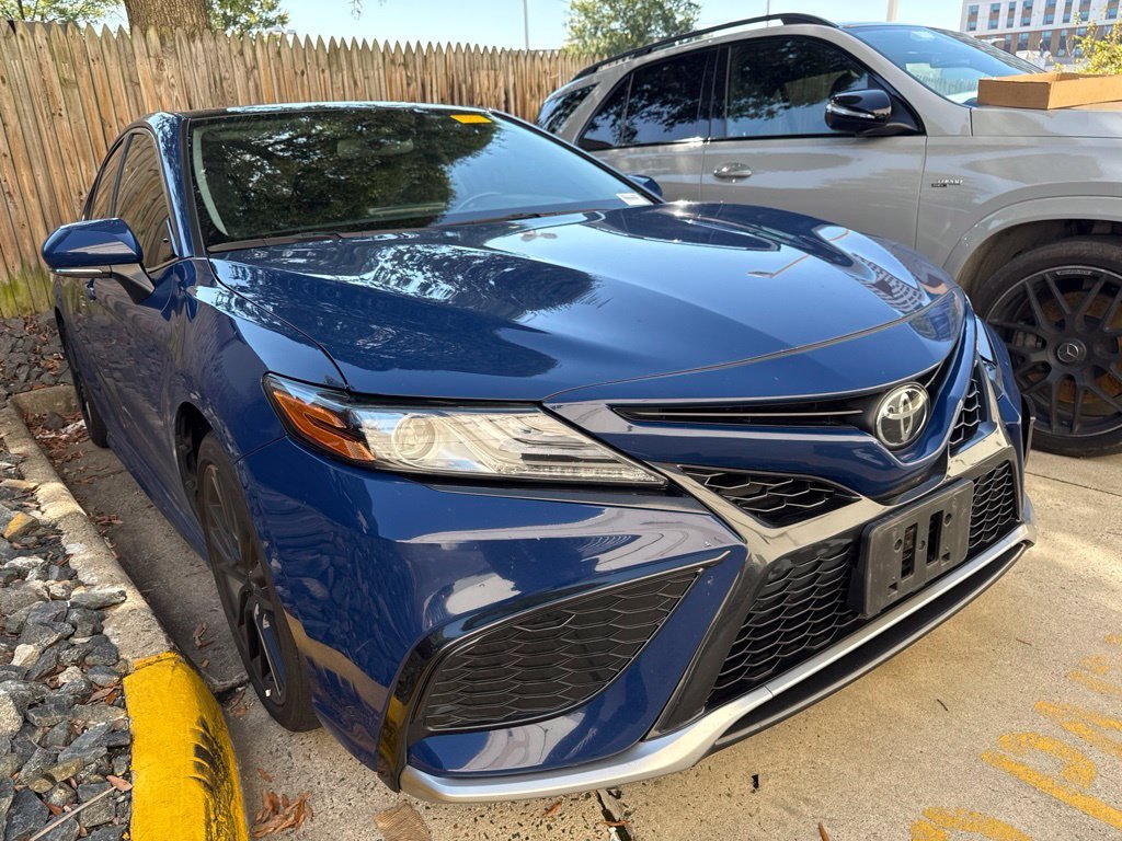 Used 2023 Blue Toyota XSE image 1