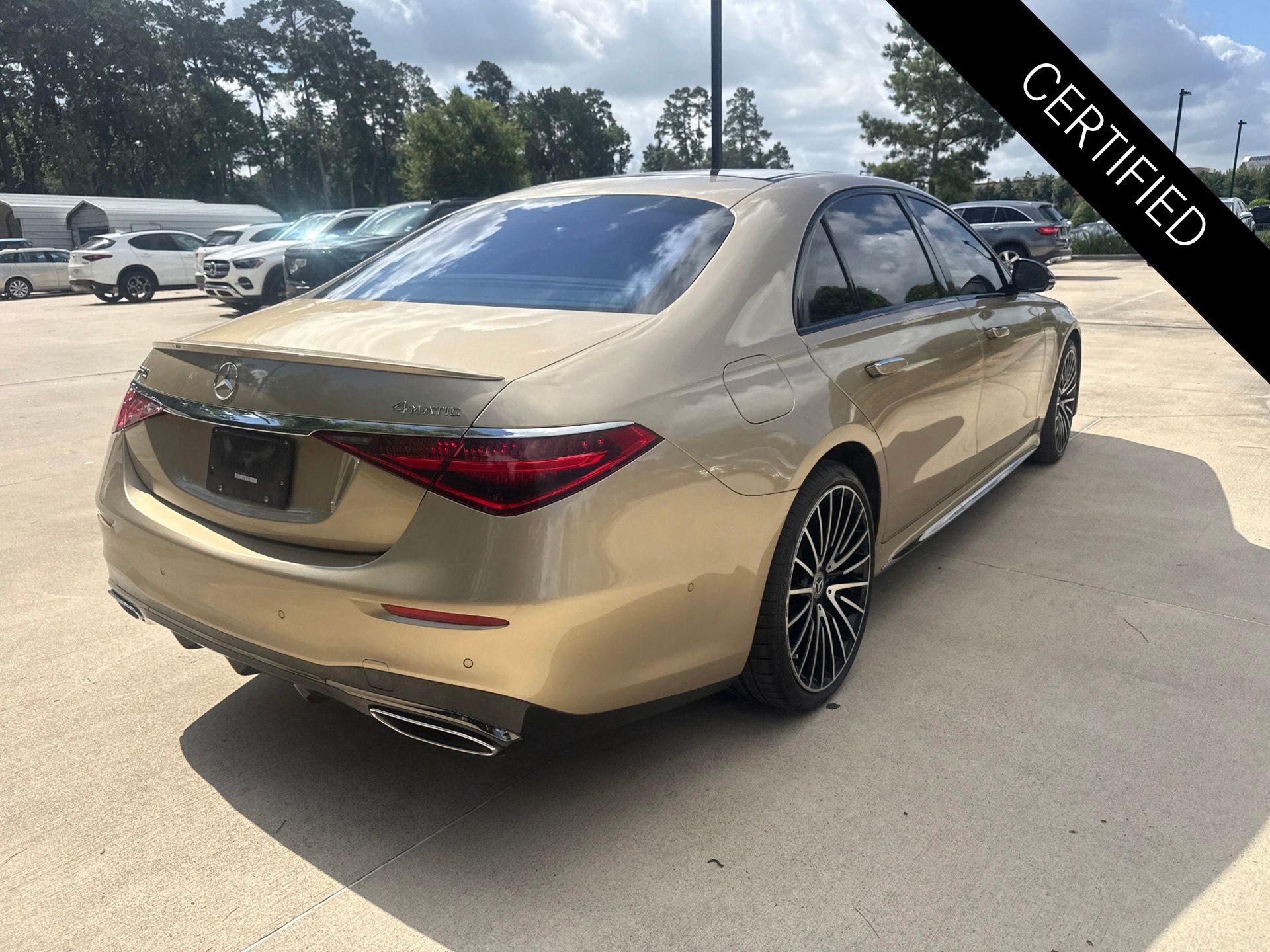 Certified Used 2023 MANUFAKTUR Kalahari Gold Magno Mercedes-Benz S 580 image 4