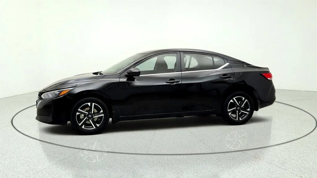Used 2024 Super Black Nissan SV CVT image 8