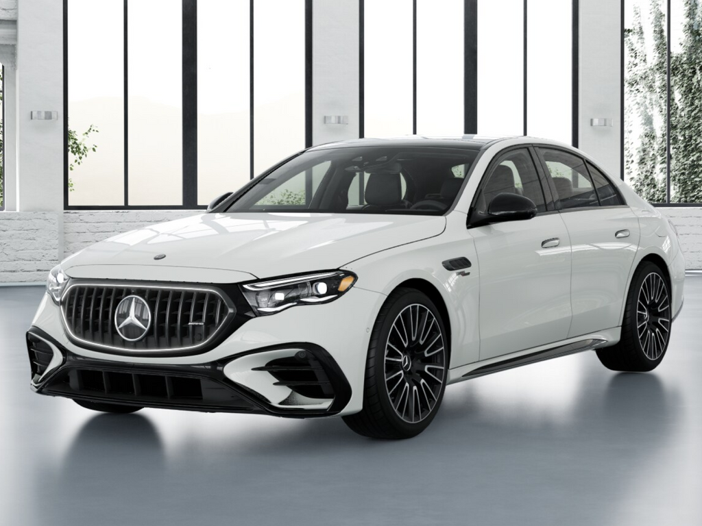 New 2026 Polar White Mercedes-AMG AMG® E 53 E 4MATIC+ Sedan image 1