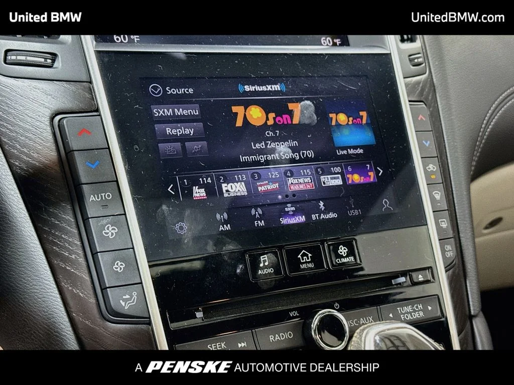 Used 2021 Midnight Black INFINITI 3.0t SENSORY image 8