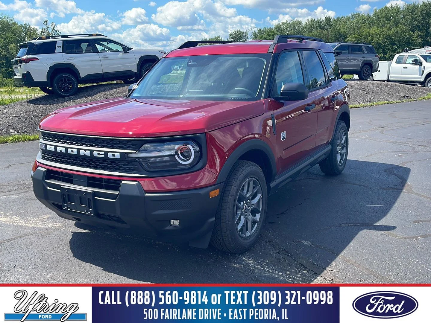New 2026 Ruby Red Metallic Tinted Clearcoat Ford Big Bend image 1