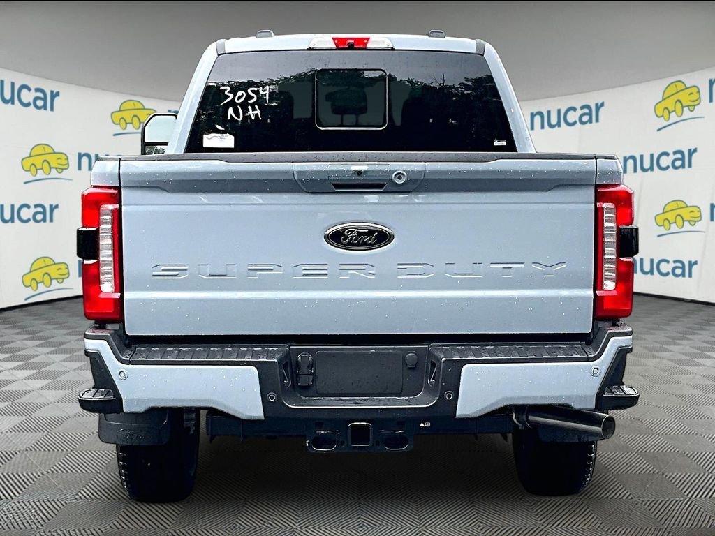 New 2026 Glacier Gray Metallic Tri-Coat Ford Lariat image 5