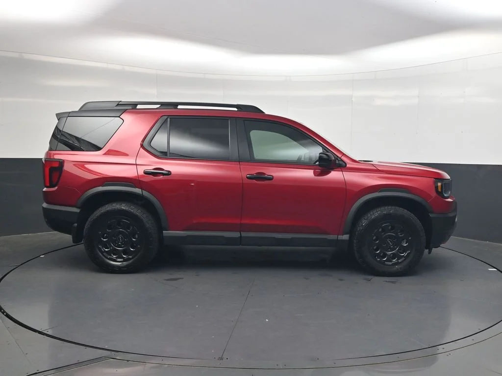 New 2026 Radiant Red Metallic II Honda TrailSport Blackout image 3