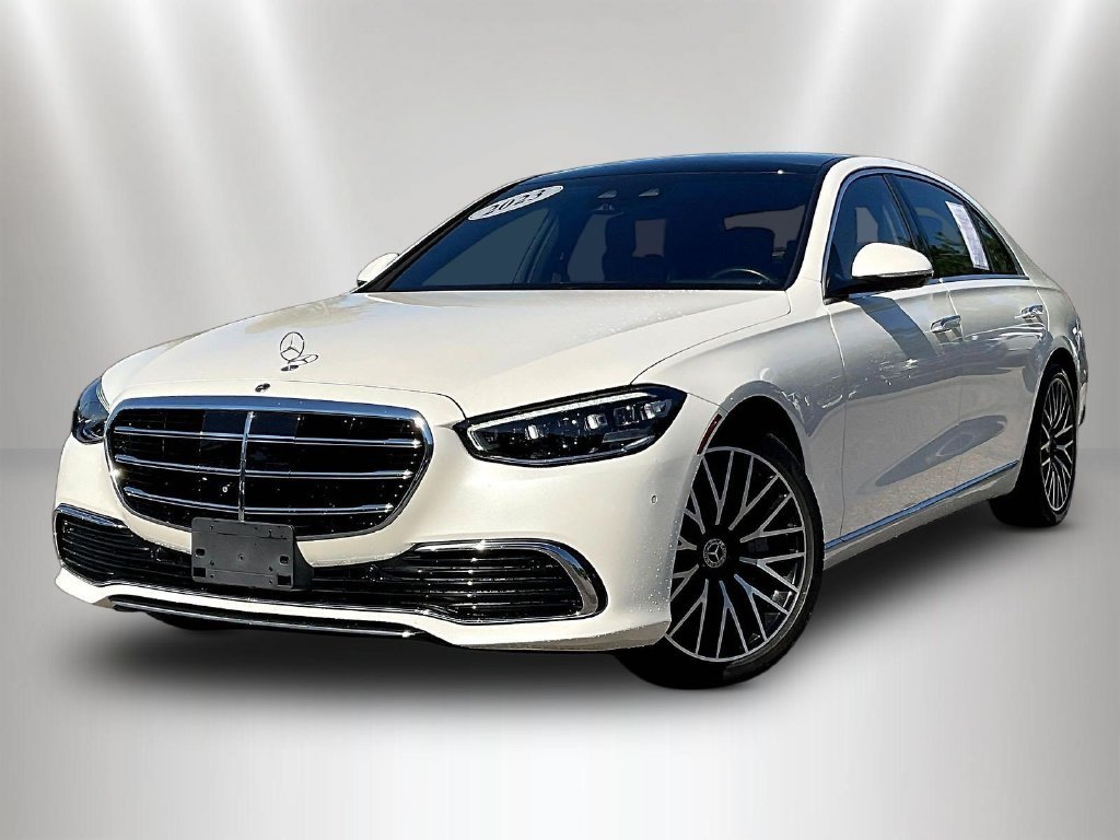 Certified Used 2023 MANUFAKTUR Diamond White Mercedes-Benz S 500 image 3