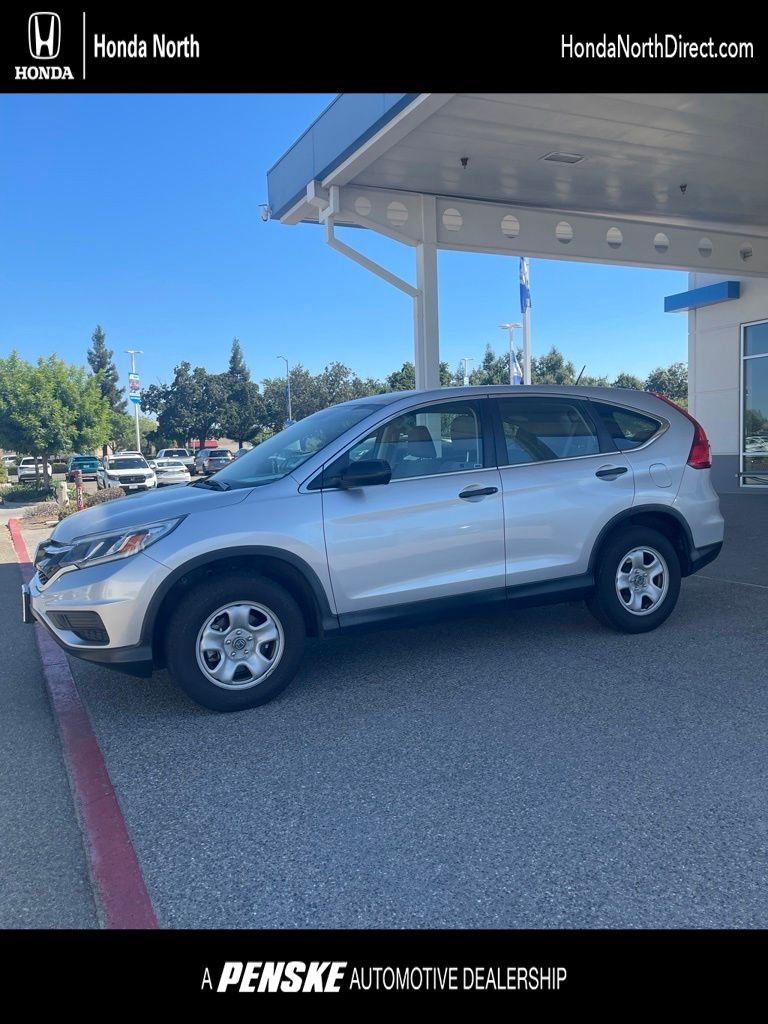 Used 2016 Alabaster Silver Metallic Honda LX image 1