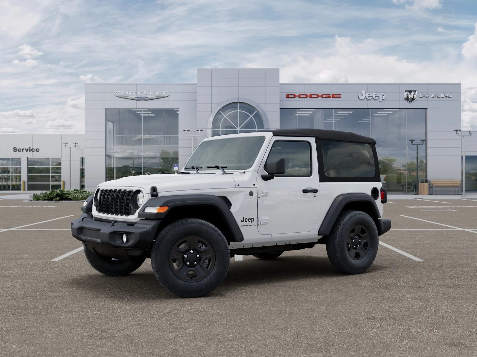 New 2026 Bright White Clearcoat Jeep Sport image 30