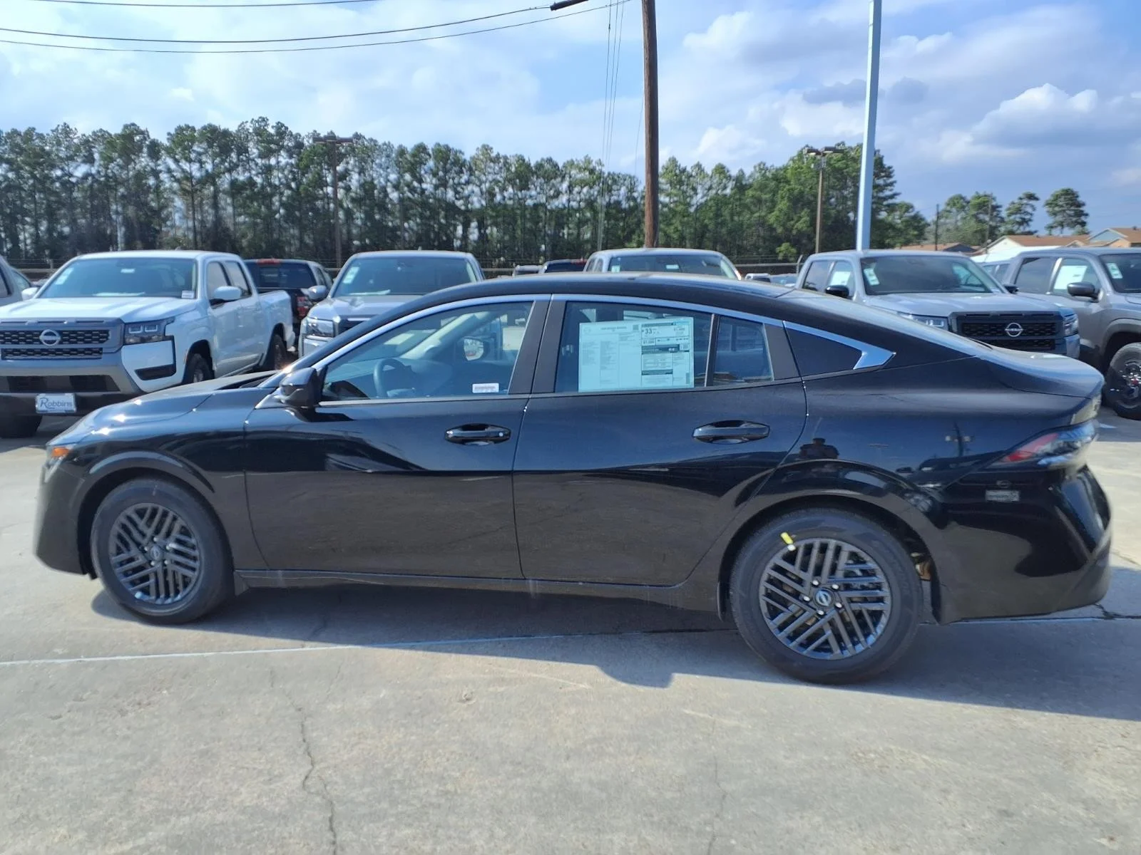 2026 Nissan Sentra SV Black at Robbins Nissan