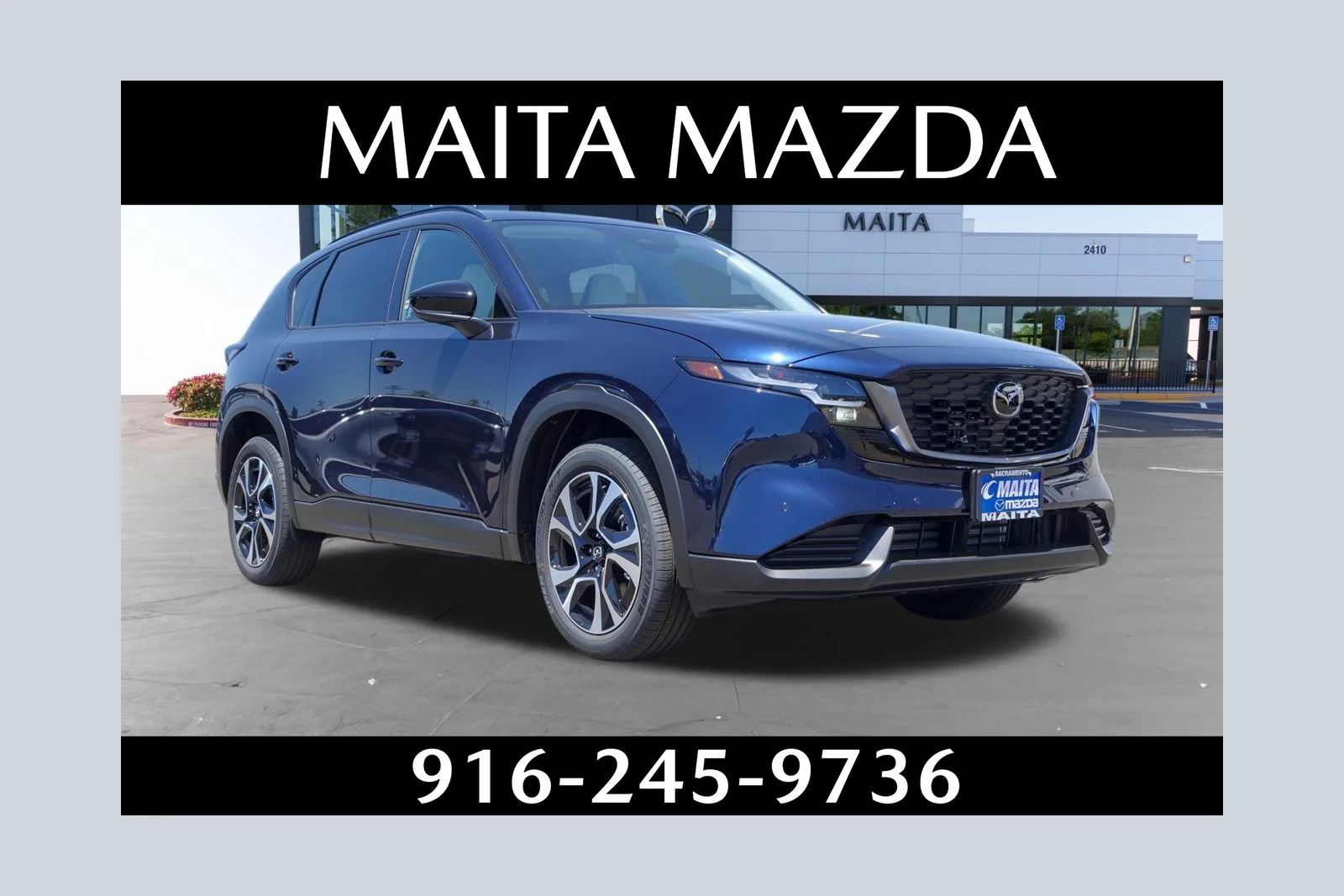 New 2026 Navy Blue Mica Mazda 2.5 S Preferred image 1