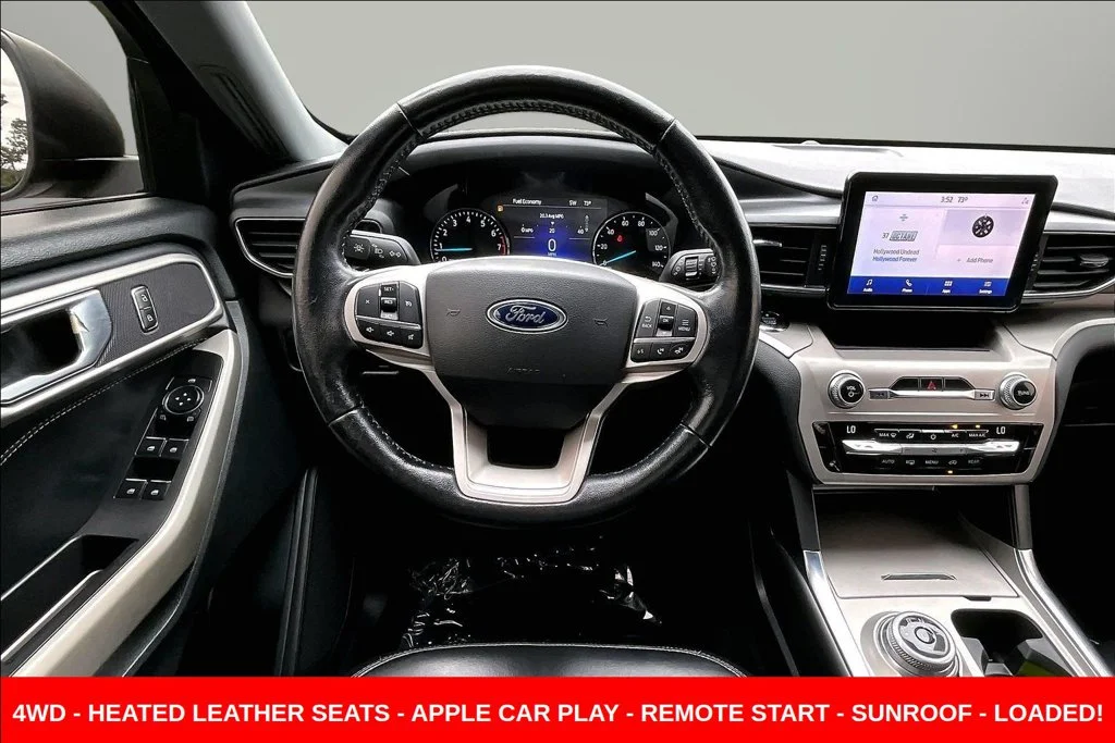 Used 2021 Black Ford XLT image 8