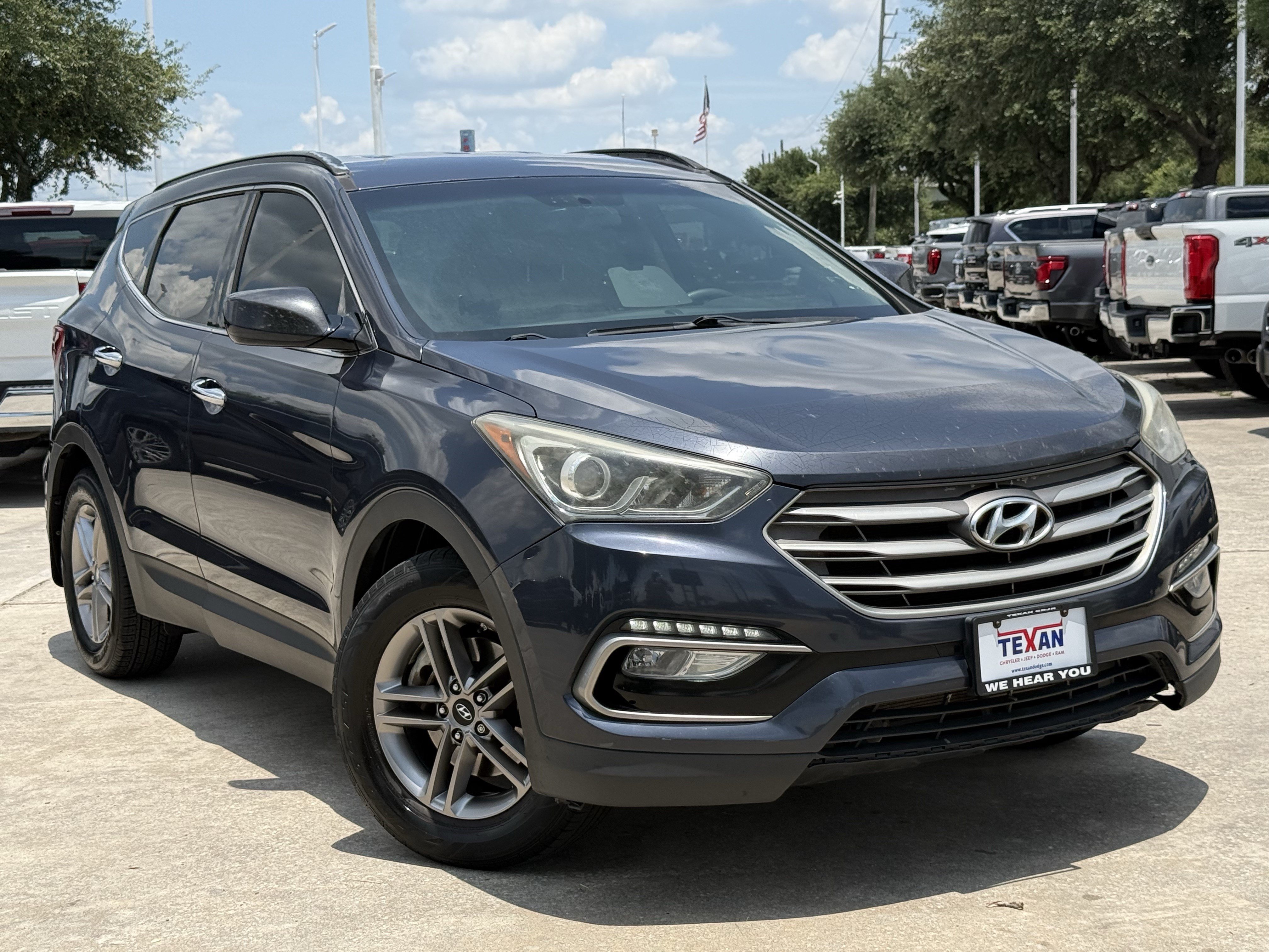 Used 2017 Hyundai Santa Fe Sport with VIN 5NMZU3LB3HH005733 for sale in Humble, TX