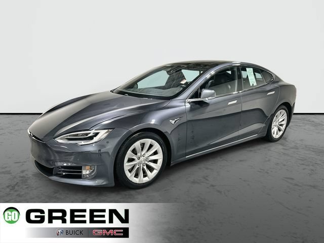Used 2016 Gray Tesla 90D image 1