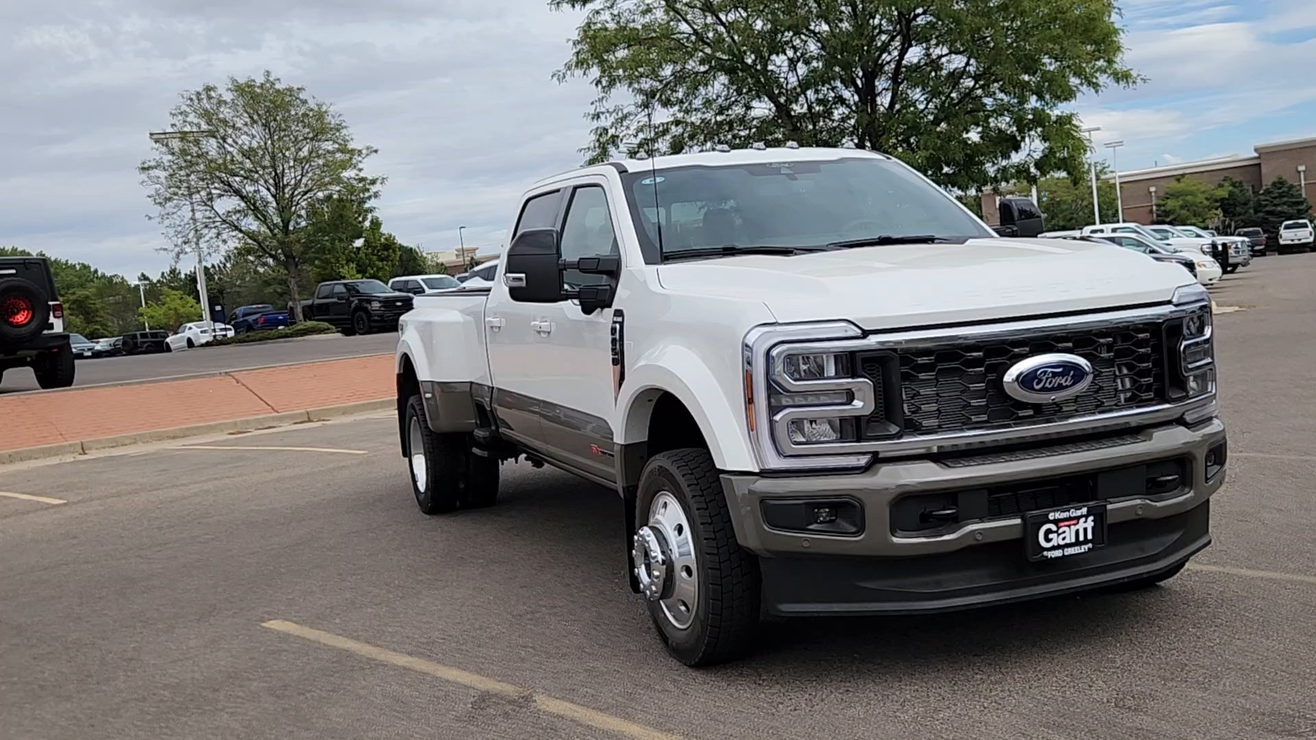 New 2026 Star White Metallic Tri-Coat Ford King Ranch image 6