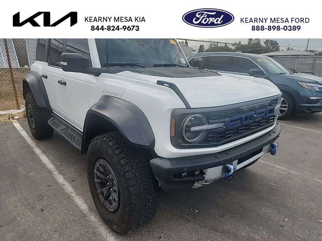 Used 2022 White Ford Raptor image 1