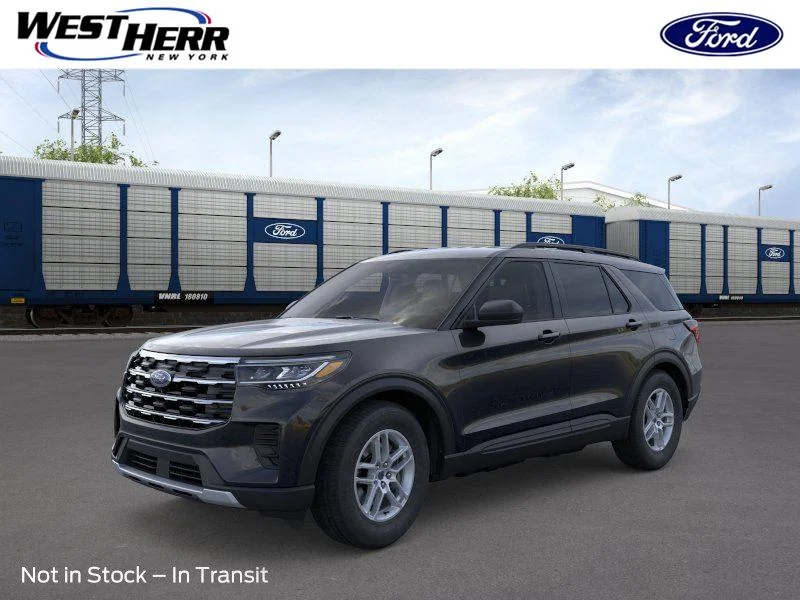 New 2026 Agate Black Metallic Ford Active image 1