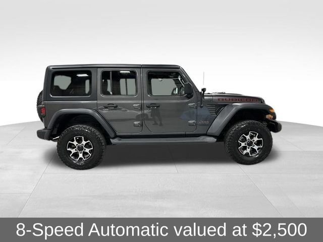 Used 2021 Gray Jeep Unlimited Rubicon image 4