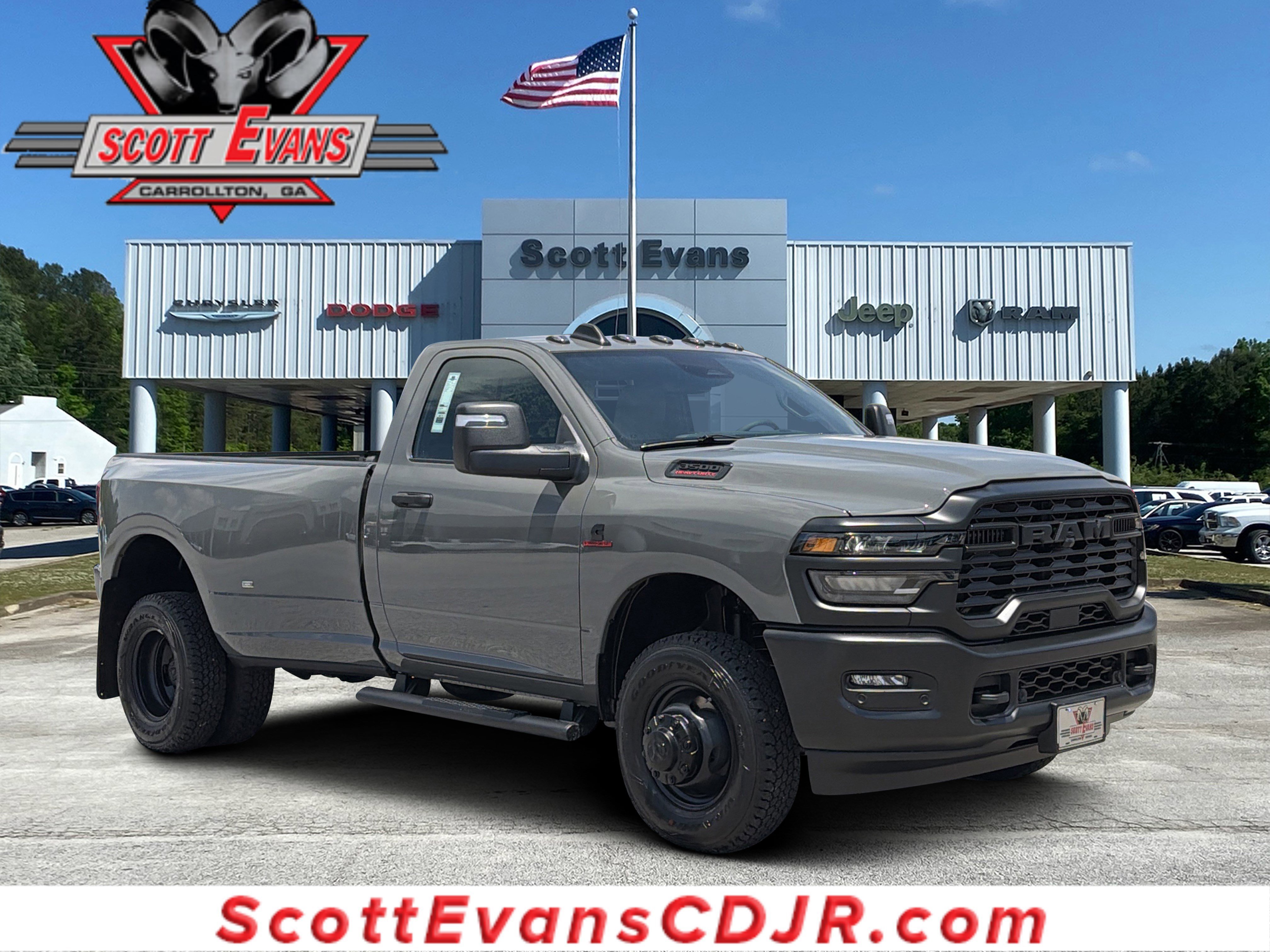 New 2026 Ceramic Gray Clear-Coat Exterior Paint RAM Tradesman image 1