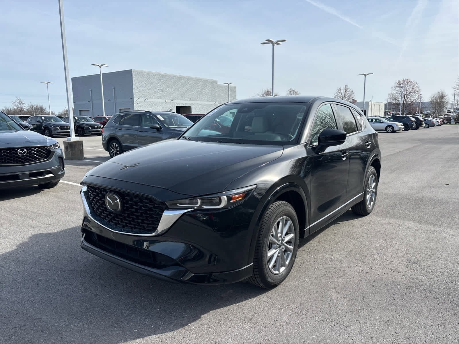 Certified 2025 Mazda CX-5 S Preferred package with VIN JM3KFBCM3S0723711 for sale in Kansas City