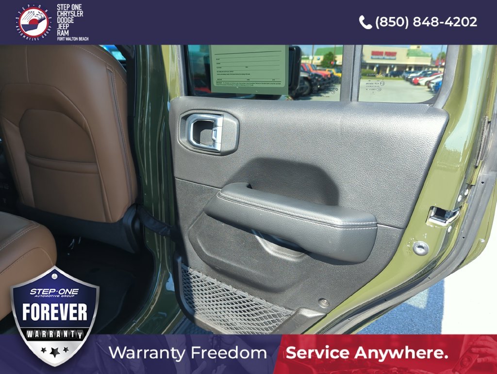 Used 2022 Green Jeep Unlimited Sahara 4xe image 28