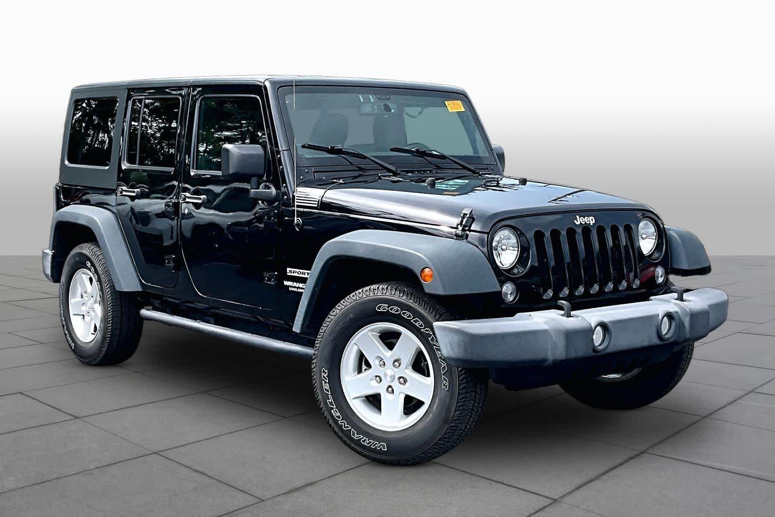 Used 2016 Black Clearcoat Jeep Sport image 3