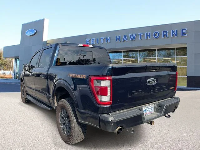 Certified Used 2023 Blue Metallic Ford Tremor image 5