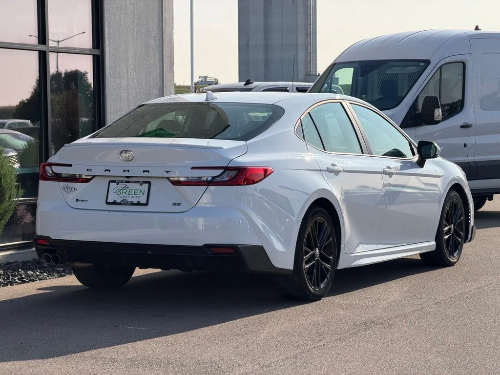 Used 2025 White Toyota SE image 5