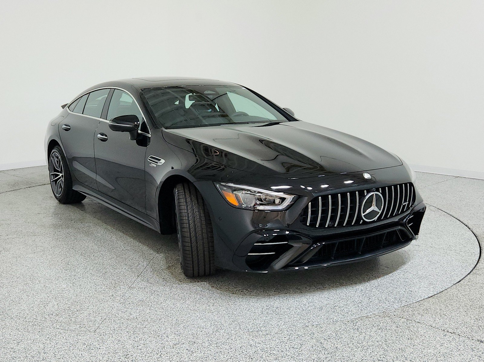 New 2026 Obsidian Black Metallic Mercedes-Benz AMG® GT 43 4-Door Coupe image 9