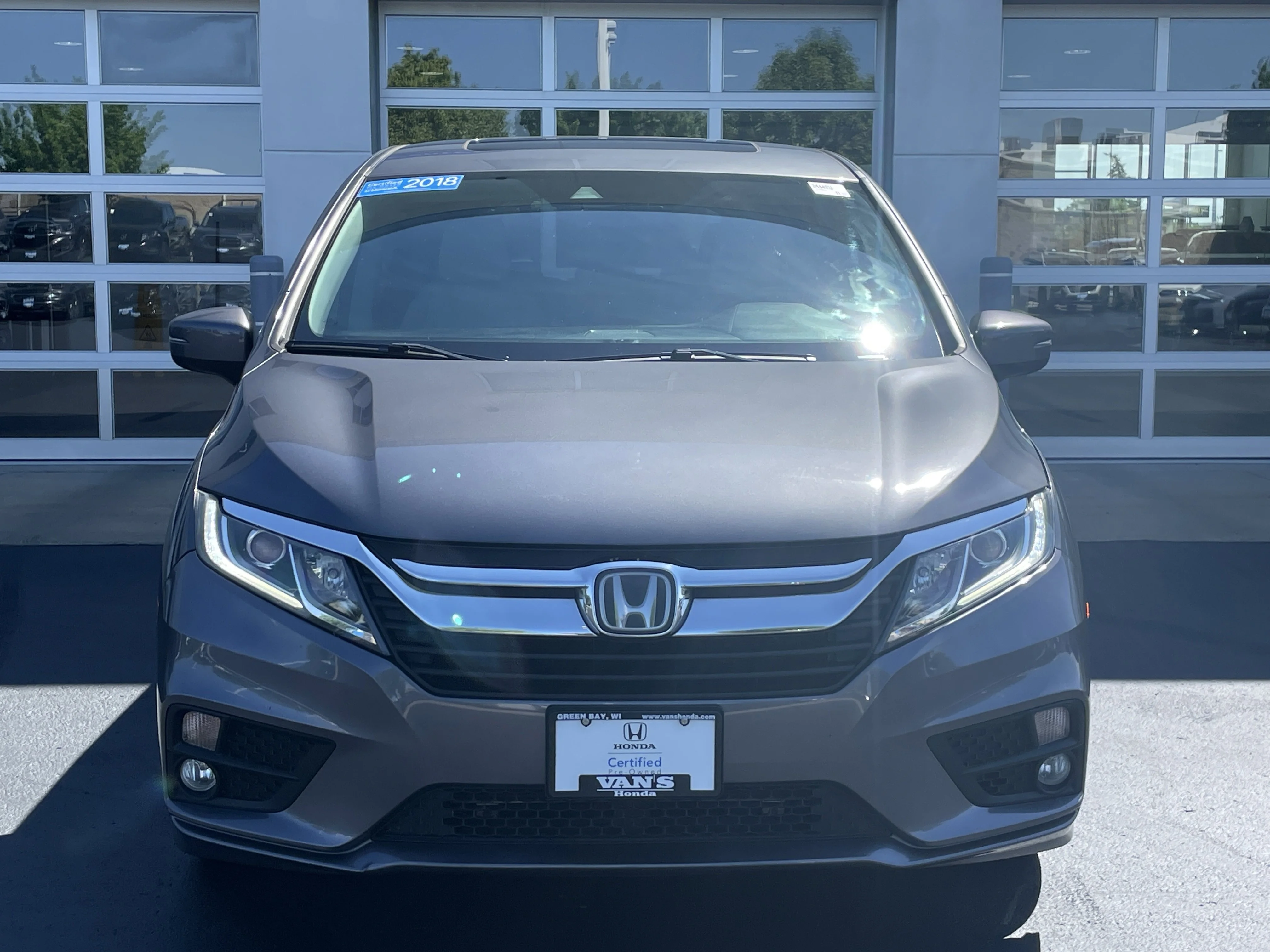 Certified Used 2018 Modern Steel Metallic Honda EX-L image 2