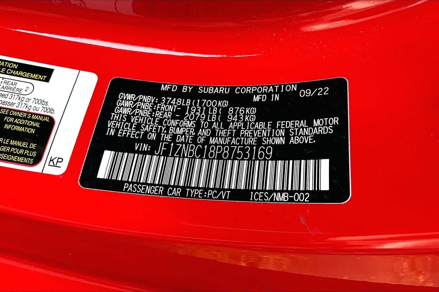 Used 2023 Track bRed Toyota  image 26
