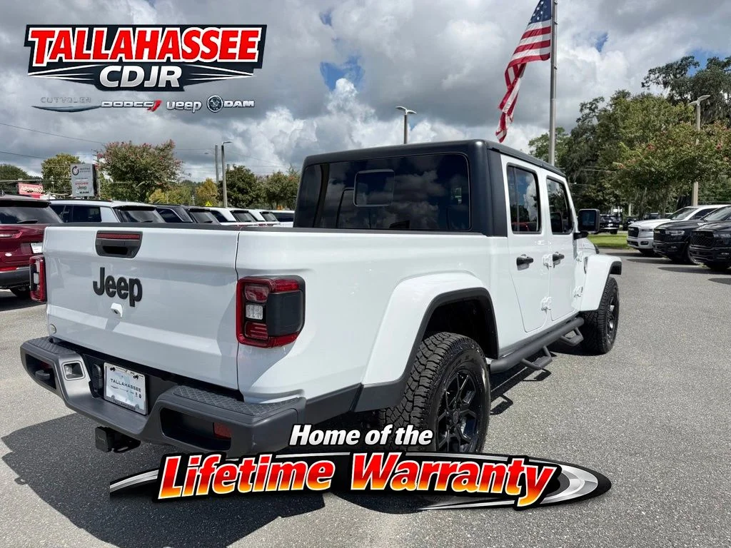 Used 2025 Bright White Clearcoat Jeep Willys image 3