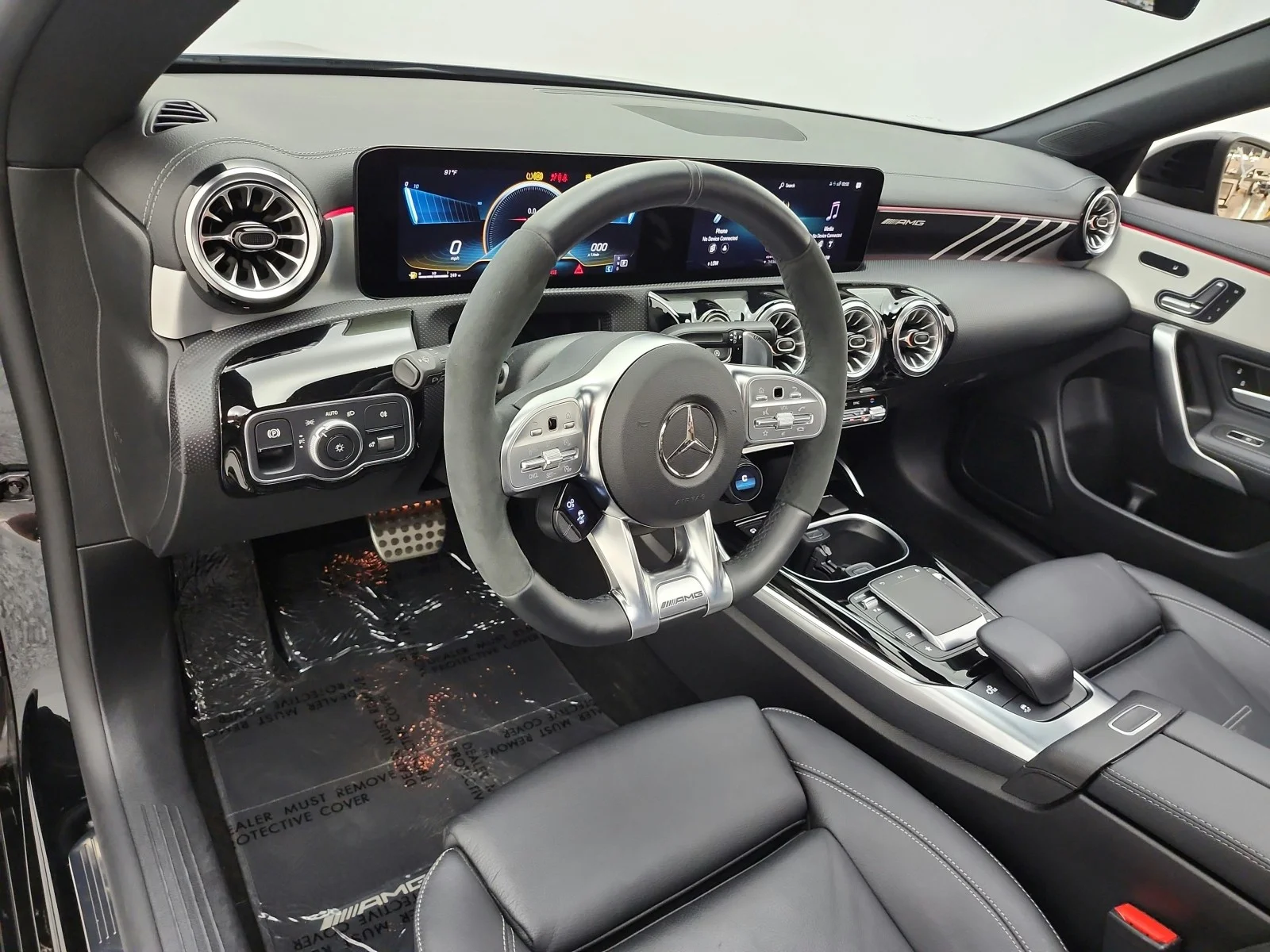 Certified Used 2023 Cosmos Black Metallic Mercedes-Benz AMG® CLA 35 4MATIC Coupe image 9