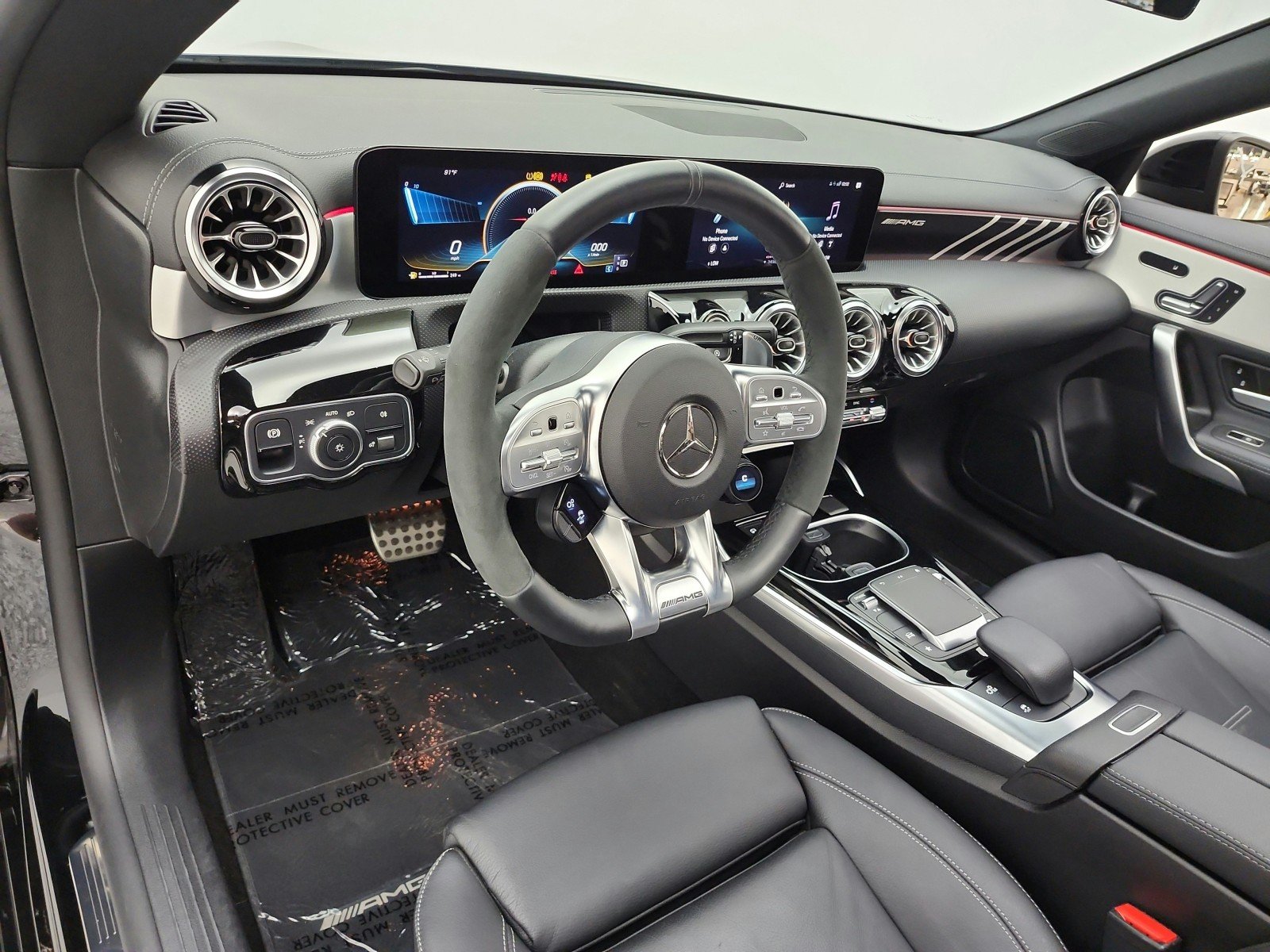 Certified Used 2023 Cosmos Black Metallic Mercedes-Benz AMG® CLA 35 4MATIC Coupe image 9