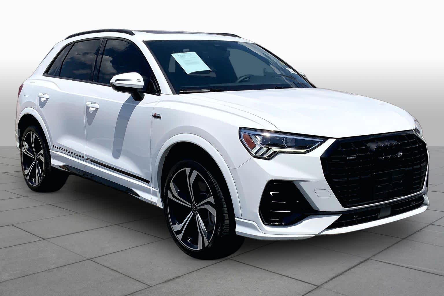 Used 2024 Glacier White Metallic Audi S line Premium Plus image 3