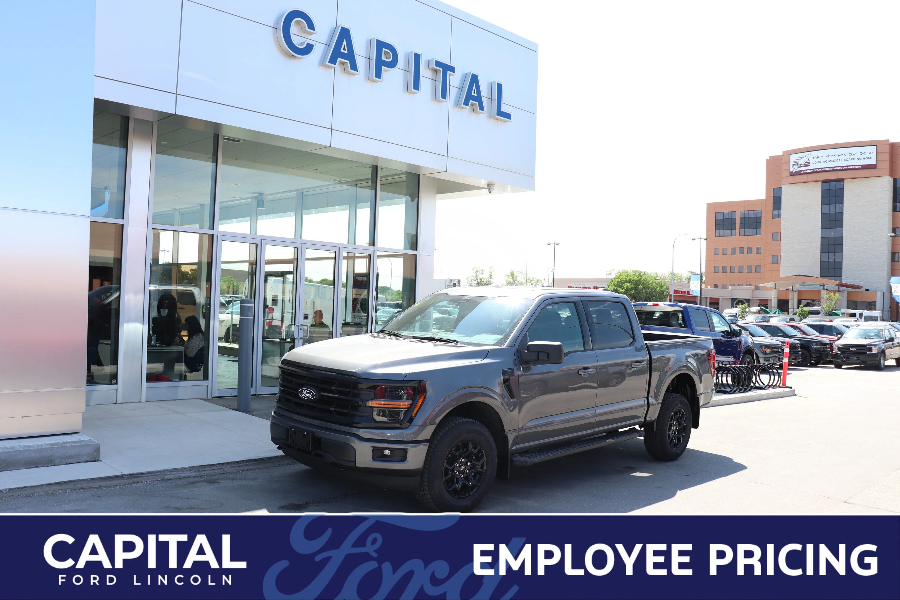 New 2026 CARBONIZED GREY METALLIC Ford XLT image 1