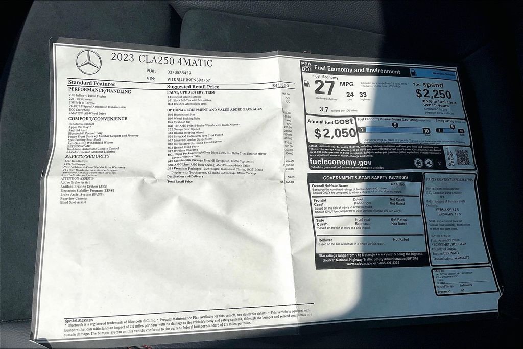 2023 Mercedes-Benz CLA CLA 250 - Photo 19