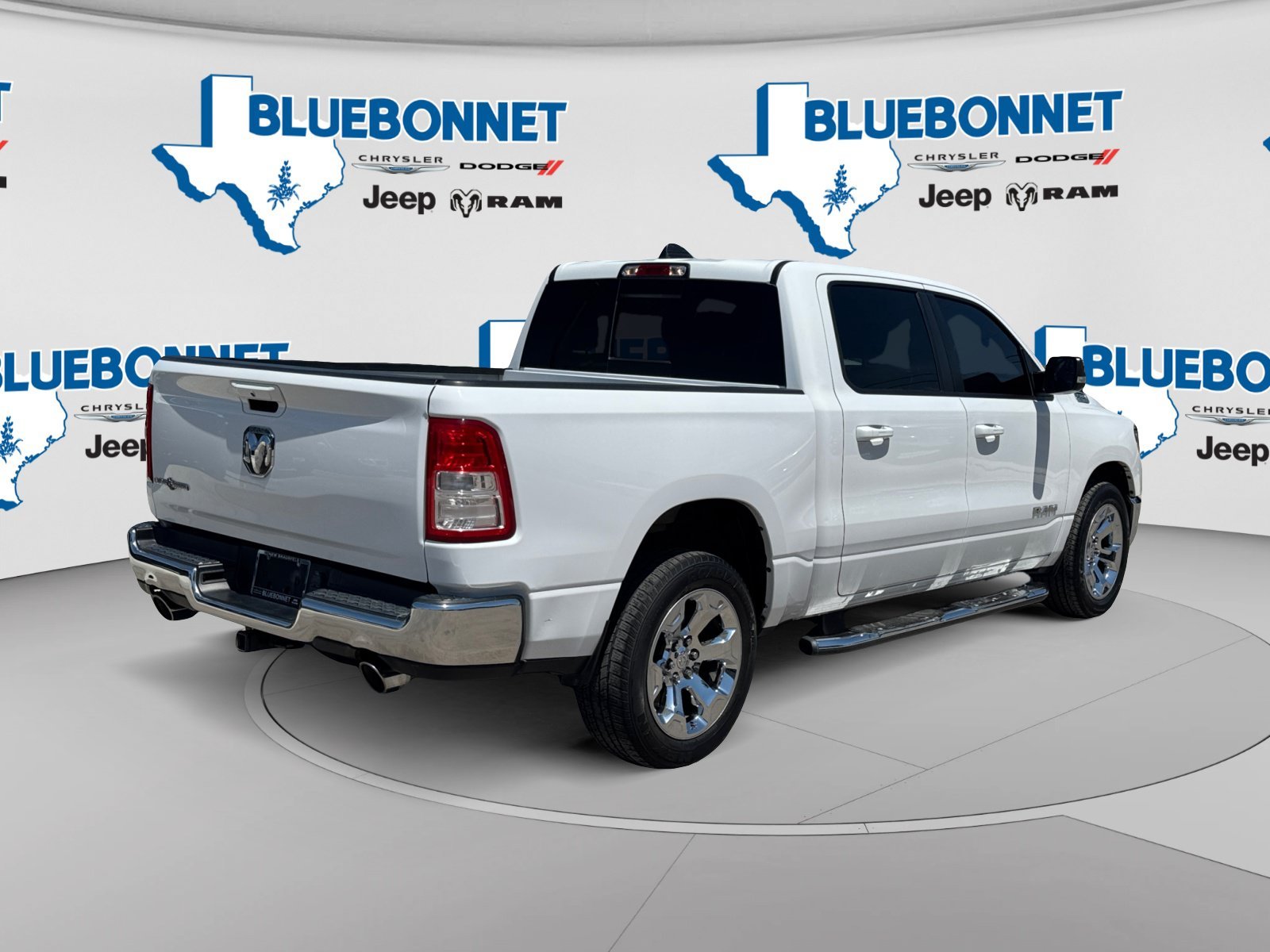 Used 2021 Bright White Clearcoat Ram Lone Star image 5